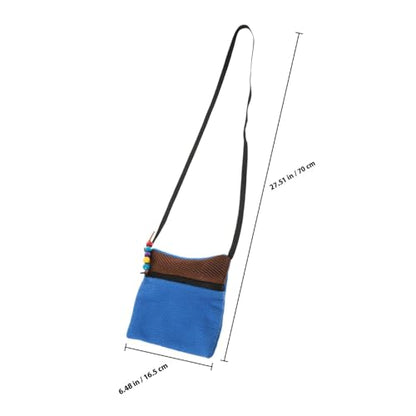 SUPVOX Reptile Carrier Bag Breathable Small Animal Travel with Shoulder Strap Portable Pet Travel Pouch for Hamster Guinea Pig and Bunny Random Color Random Color