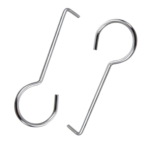 Neodrain 2 PCS Shower Drain Lifting Hook, Drain Key remove, 304 stainless steel Shower Drain Grate Puller for Drain Grate Daily Clean