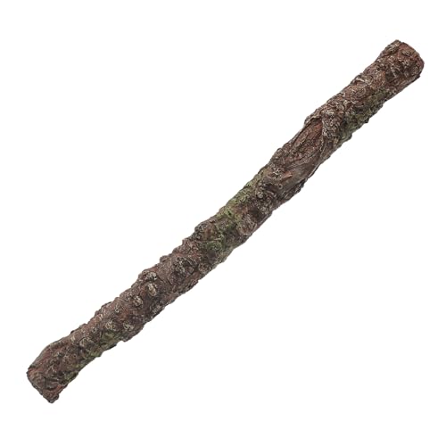 AQUA KT Reptile Climbing Stick Corner Tree Branch for Lizard Bearded Dragon Snake Hermit Crab Leopard Gecko Tree Frog Climber Accessory Terrarium Habitat Decoration - color: Bronze