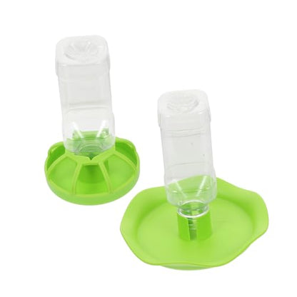 LIOOBO 2sets Tortoise Food Bowl for Turtle Aquarium Kit Reptile Supplies Lizard Accessories Pet Feeding Dish Water Drinking Plates