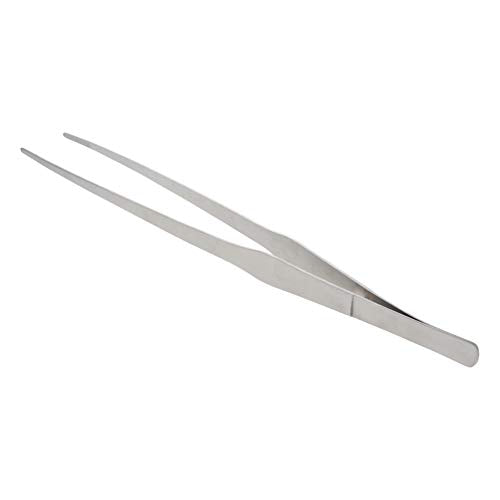 Utoolmart Aquarium Plant Tweezer, Stainless Steel Straight Tweezer, Aquarium Tweezers Extra Long 38cm, for Fish Tank Plant Aquascape Tools, Feeding Tongs, 2 Pcs - color: 2pcs, size: 38cm Straight