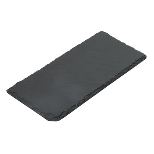 Reptiles Slate Rocks, Basking Surface Reptile Basking Platform, Enhances Climbing Activity, 11.81"x5.91", Black Gray - size: 11.81"x5.91"