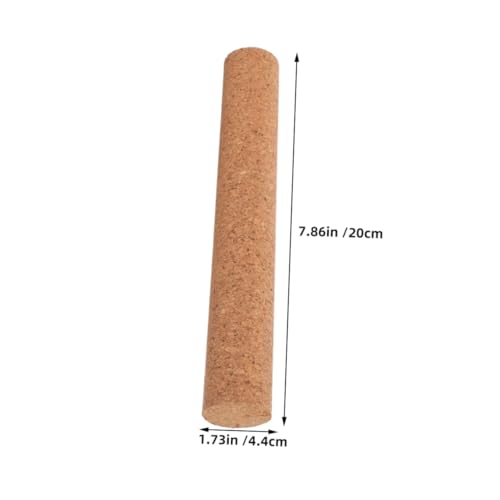 Happyyami Snake Climbing Branch Natural Cork Wood Climbing Stick for Reptiles Birds Small Animals for Basking Resting Habitat Decor