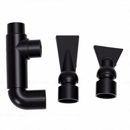 Pssopp Fish Tank Water Outlet Fish Tank Nozzle, PVC Double Outlet High Water Reptile Spray Nozzle for Aquarium Clean and Circulation. Aquarium Aerators and Pumps (External Diameter 23mm/0.9in)