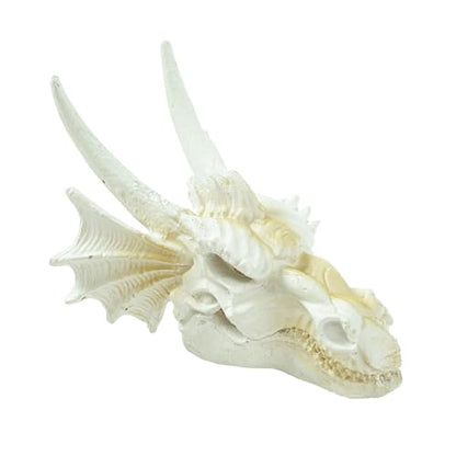 Dragon Skull Ornament for Aquarium Reptile Fish Tank Decorations Mini Betta Fish Tank Decor Accessories