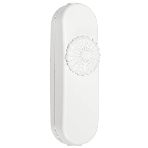 Inline Dimmer Switch, Knob Lamp Dimmer, Cord Lights Switch Replacement for Floor Lamp, Table Lamp, Pendant Light, Works for Incandescent, Halogen Bulbs, Dimmable LED (White) - color: White-1 Pack