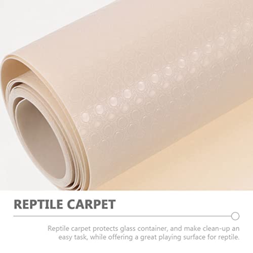 Ipetboom Eva Reptile Carpet Mat for Tortoise and Snake Soft Non-Absorbent Bedding for Bearded Dragons Lizards and Leopard Geckos Large Terrarium Liner Reptile Accessories
