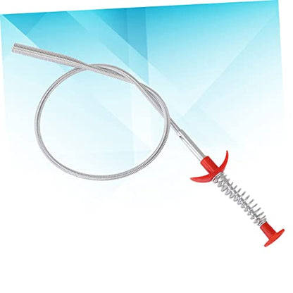 Uonlytech Snake Long Dredging Tool Easy to Bend and Clean Hair Clogs Sink Kitchen Bathroom