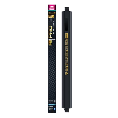 Arcadia LumenIZE ProT5 Reptile Light Fixture Kit 24" Long 14 Watts 2.5% UVB ShadeDweller Max – Smart UVB Light for Reptiles, Geckos, Chameleons and Arboreal Tanks, Easy to Use Indoor Lighting Setup
