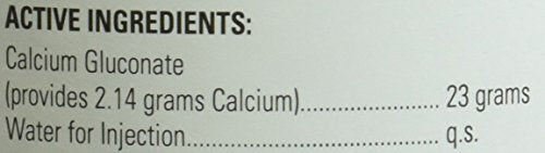 Durvet Calcium Gluconate 23 Percent Solution