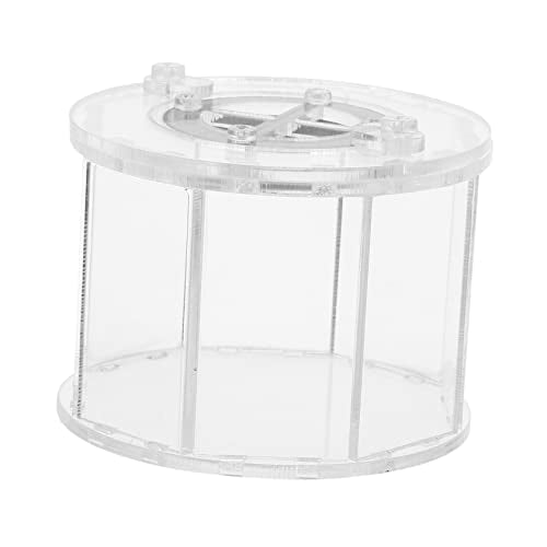 Sosoport Acrylic Reptile Viewing Box Breeding Container for Turtles Spiders Snakes Crabs