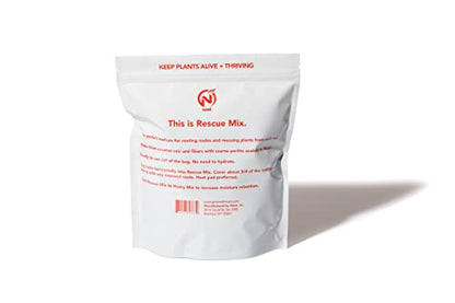 Noot Rooting Rescue Mix - 1 Quart - Coconut Chips Fibers Coco Coir Coarse Perlite - Root Rot Treatment - Rapid Roots for Propagation - Pre-Soaked & Ready to Use - size: Noot Rooting Rescue Mix