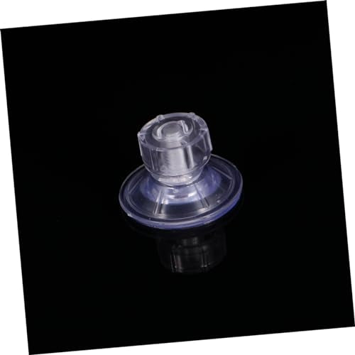 BESPORTBLE Suction Cup Reptile Feeder Water and Food Bowl Durable Transparent Feeding Container for Lizards Turtles and Geckos Space-Saving Design for Easy Installation and Cleaning