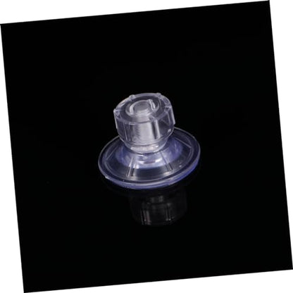 BESPORTBLE Suction Cup Reptile Feeder Water and Food Bowl Durable Transparent Feeding Container for Lizards Turtles and Geckos Space-Saving Design for Easy Installation and Cleaning