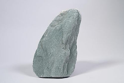 LANDEN River Slate Stone Natural Rocks(18lbs, 3~9 inches,13pcs) for Aquariums, paludariums, Terrariums, Reptile, and Amphibian Enclosures Decorative of Stream's Caves and Caverns - size: 15 River Slate Stone(3-9 inches,18lbs)