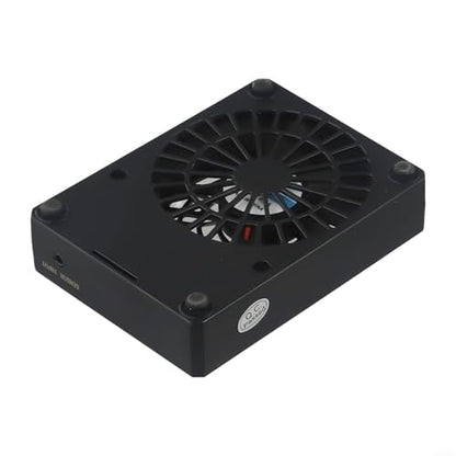 Reptile Enclosure Ventilation Fan, Automatic Humidity Control & Quiet Air-Circulation For Rainforest Terrarium, Smart Cooling System With Display(Fahrenheit) - color: Fahrenheit