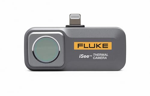 Fluke TC01B 25Hz - iSee Mobile Thermal Camera for iOS Smartphones, Temperature Range up to 1022°F | 25Hz, 256 x 192 Pixel Resolution, Temperature Range up to 1022F - style: iOS