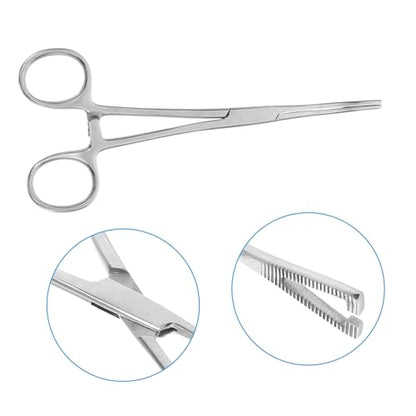 VICASKY Stainless Steel Reptile Feeding Tongs Long Tweezers Clamp for Snakes Lizards and Aquatic Plants Ergonomic Aquarium Feeding Tool for Bearded Dragons and Geckos
