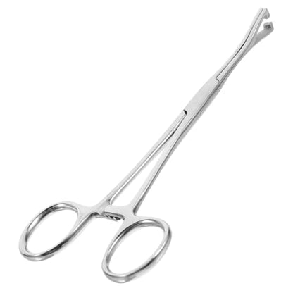Stainless Steel Reptile Feeding Tongs Long Handle Clamp for Snakes Lizards Wear Resistant Tool with Tension for Easy Feeding Terrariums and Tanks