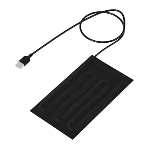 Reptile Heating Pad Electric Warming Blanket Pet Sleeping Pad Waterproof USB Plug Suitable for pet Terrarium Indoor breeding Gift Giving, Style A