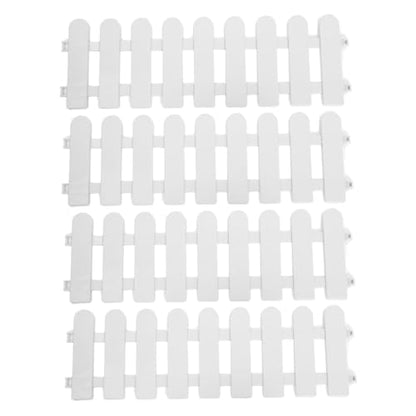 Balacoo 4pcs Plastic Outdoor Tortoise Fence Portable Pet Playpens Safe Enclosure for Reptile Breeding and Grazing Suitable for Outdoor Use