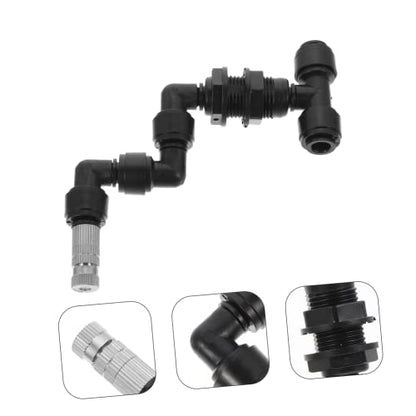 Garden Spray Head Durable Tank Landscape Sprayer Nozzle for Reptile Habitat Efficient Misting Tool for Plants Gardens and Lawns Easy Installation High Grade Engineering Plastics - size: 10.00X9.00X2.00CM