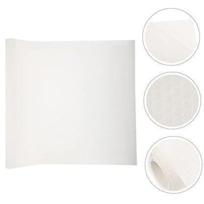 Yardwe Reptile Carpet for Bearded Dragon Lizard Tortoise Snake Turtle Eva Mat Terrarium Liner Soft Bedding Easy Clean - color: White