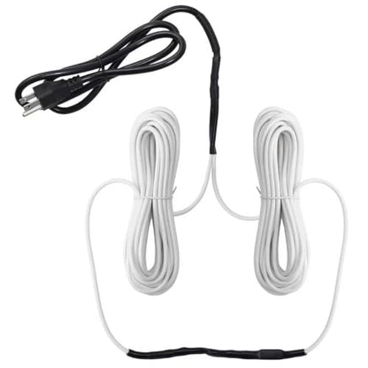 205W Soil Heating Cable with Thermostat 50Ft Electric Soil Warming Cable Energy Efficient for Greenhouse Plant
