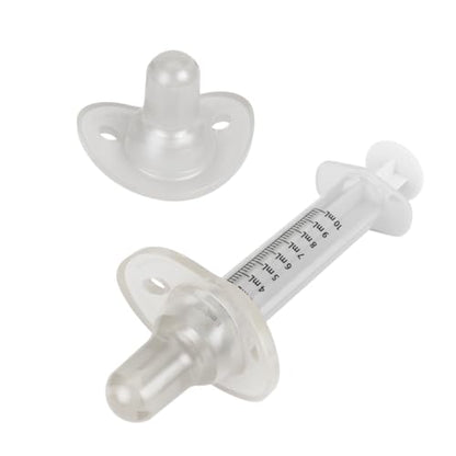 EZY DOSE Medicine Dispenser & Liquid Oral Syringe, Safe & Easy to Use, Precise Dosage for Distribution of Medication, Ideal for Liquids, Clear and Easy to Read Measurements, BPA-Free, Made in the USA - size: 10 mL + Silicone Spout