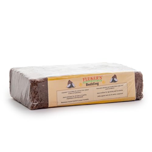 Fluker's Repta-Bed Coconut Fiber, All Natural Bedding for Reptiles, Amphibians and Arachnids - size: 1-Pack