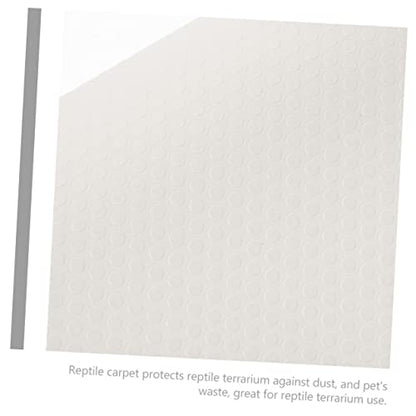 balacoo 2pcs Bearded Dragon Stuff Reptile Supplies Lizard Carpet Snake Heating Pad Gecko Tank Mat Eva Reptile Bedding Liner