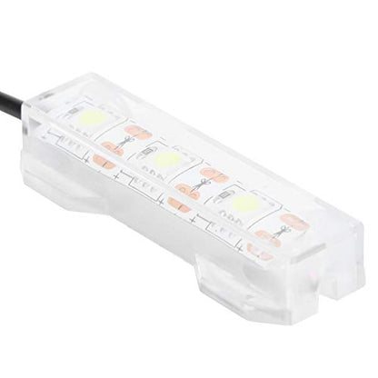LED Aquarium Lighting 2.4x0.8inch Small Aquarium Water Plant Light Desktop Fish Tank Mini Decoration Soft LED Lamp Aquarium Lights