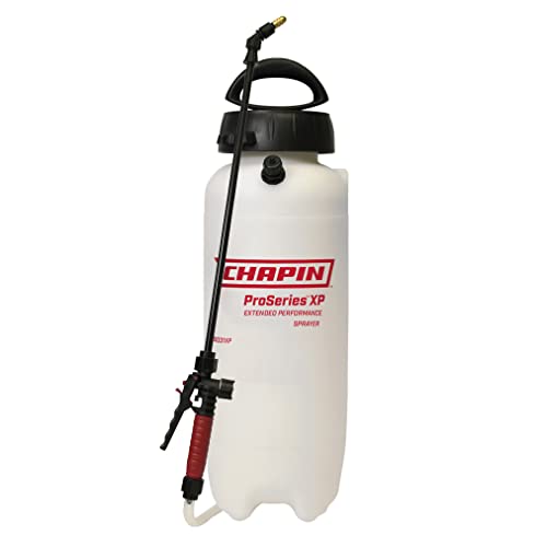 Chapin International 26031XP Chapin ProSeries Poly Sprayer for Fertilizer, Herbicides and Pesticides, 3-Ga, 20 inches, Translucent White - size: 3-Gallon