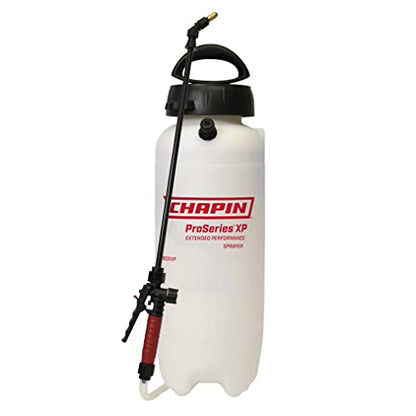 Chapin International 26031XP Chapin ProSeries Poly Sprayer for Fertilizer, Herbicides and Pesticides, 3-Ga, 20 inches, Translucent White - size: 3-Gallon