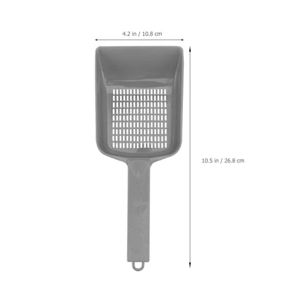 Reptile Sand Shovels and Mesh Sand Sifters for Terrarium Cleaning, 2pcs Plastic Excrement Scoops with Fine Mesh, Suitable for Lizard and Desert Reptile Substrate Maintenance