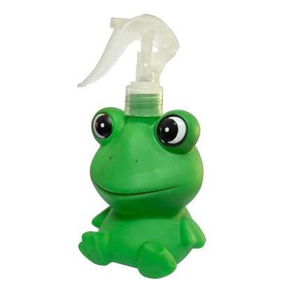 Cute Plastic Spray Bottle Duck Frog Cartoon Animal Plant Sprayer Cleaning Liquid Spray Bottle, Empty Bottles for Flowers Plants Gardens, Cleaning Houses and Cars (frog) - color: frog