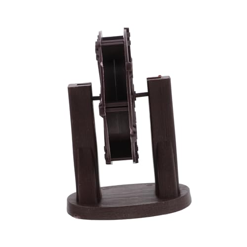Cabilock Miniature Water Wheel Fountain Accessory DIY Water Circulation Wheel for Fish Tank Indoor Garden Patio Fountain Decoration