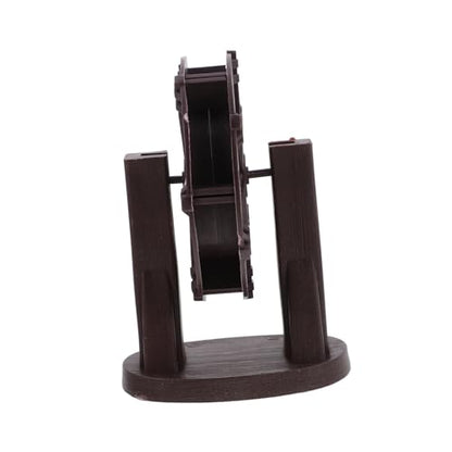 Cabilock Miniature Water Wheel Fountain Accessory DIY Water Circulation Wheel for Fish Tank Indoor Garden Patio Fountain Decoration