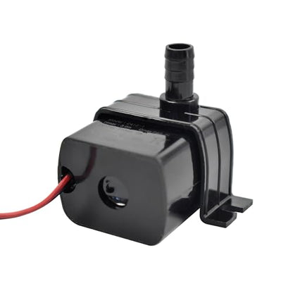 CONQUERALL 2PCS DC 24V Brushless Pump 5W 63GPH 9.8ft Solar Fountain Pump for Hydroponic and Nutrient Solution Circulation - color: 24v 5w 240l/H 3m Head Dual Wire, size: 2PCS