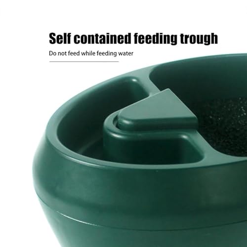 Reptile Water Dispenser, Automatic Reptile Drinking Fountain with 700ML Capacity, Adjustment Water Volume and Double Filtration Effect, Quiet and Low Energy Consumption, for Lizard, Turtle