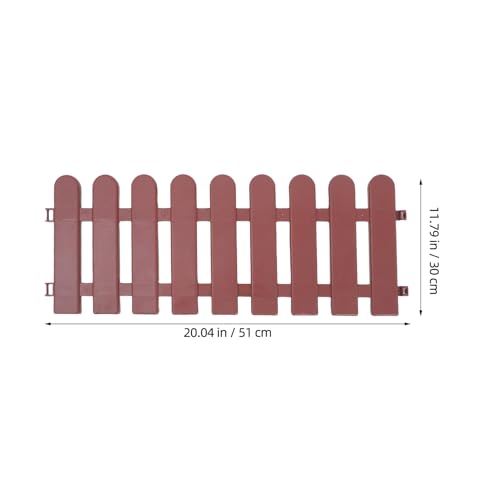 4pcs Outdoor Tortoise Enclosure: Tortoise Playpen Fence Pet Safety Gates - Fencing for Reptiles Rabbits and Small Animals Easy Setup
