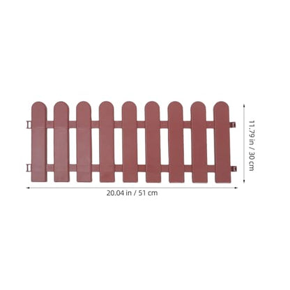 4pcs Outdoor Tortoise Enclosure: Tortoise Playpen Fence Pet Safety Gates - Fencing for Reptiles Rabbits and Small Animals Easy Setup