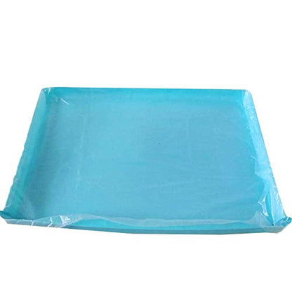 Disposable Rabbit Cage Liner, Plastic Bunny Cage Mat Film to Replace Diapers Suitable for Most Rabbit, Hamster, Guinea Pigs & All Small Animals - 50PCS Universal Toilet Film, 37.4'' x 27.6'' - size: 50PCS