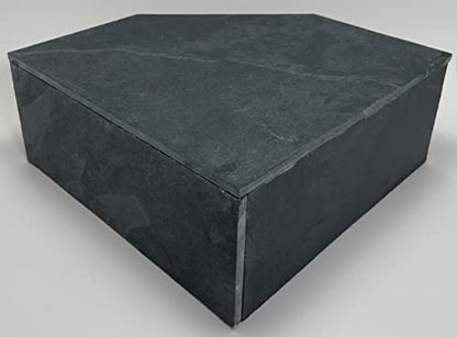 TheFrogHouse Slate Stone Reptile Hide 10x10x4 Bottomless Natural Cave Decor
