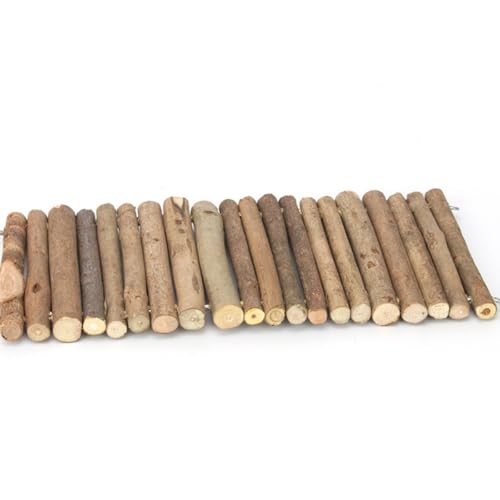 Gadpiparty Natural Solid Wood Reptile Hiding House and Fence Set Small and Large Sizes Shelter for Tortoise Hamster Lizard and Small Pet Reptiles Suitable for Terrariums