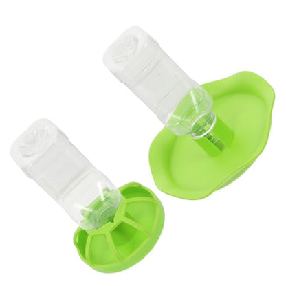 2sets Reptile Water Feeders Tortoise Food Bowl Bearded Dragon Iguana Lizard Accessories