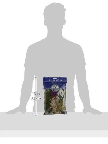 SuperMoss (23310) Moss Mix - Best Sellers, 80.75 Cubic Inch Bag (Appx. 2 Ounce) - color: 0, size: 80.75 in3 Bag (Appx. 2oz)