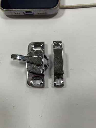 2"X1" The Front Door Safe Lock of Stainless Steel Bird Cage Parrot Cage Access Part