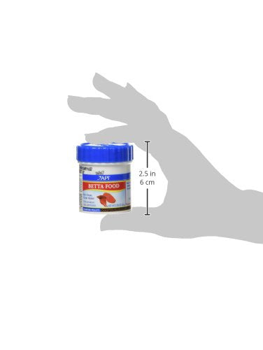 API BETTA FOOD Fish Food Pellet .78-Ounce Container - size: 1 Ounce (Pack of 1)