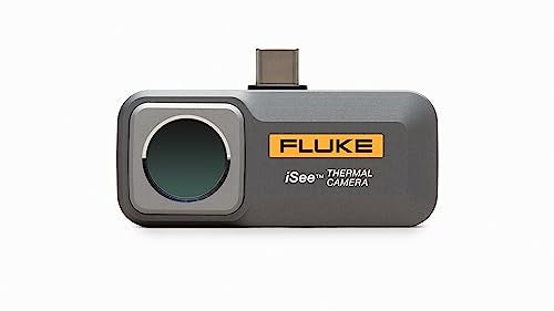 Fluke TC01C 25Hz - iSee Mobile Thermal Camera for iOS Smartphones Type C, Temperature Range up to 1022°F - style: iOS USB-C